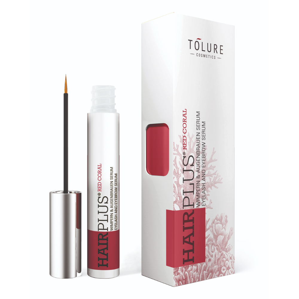 Tolure Hairplus Red Coral ® 3ml - Lashes & Eyebrow Serum